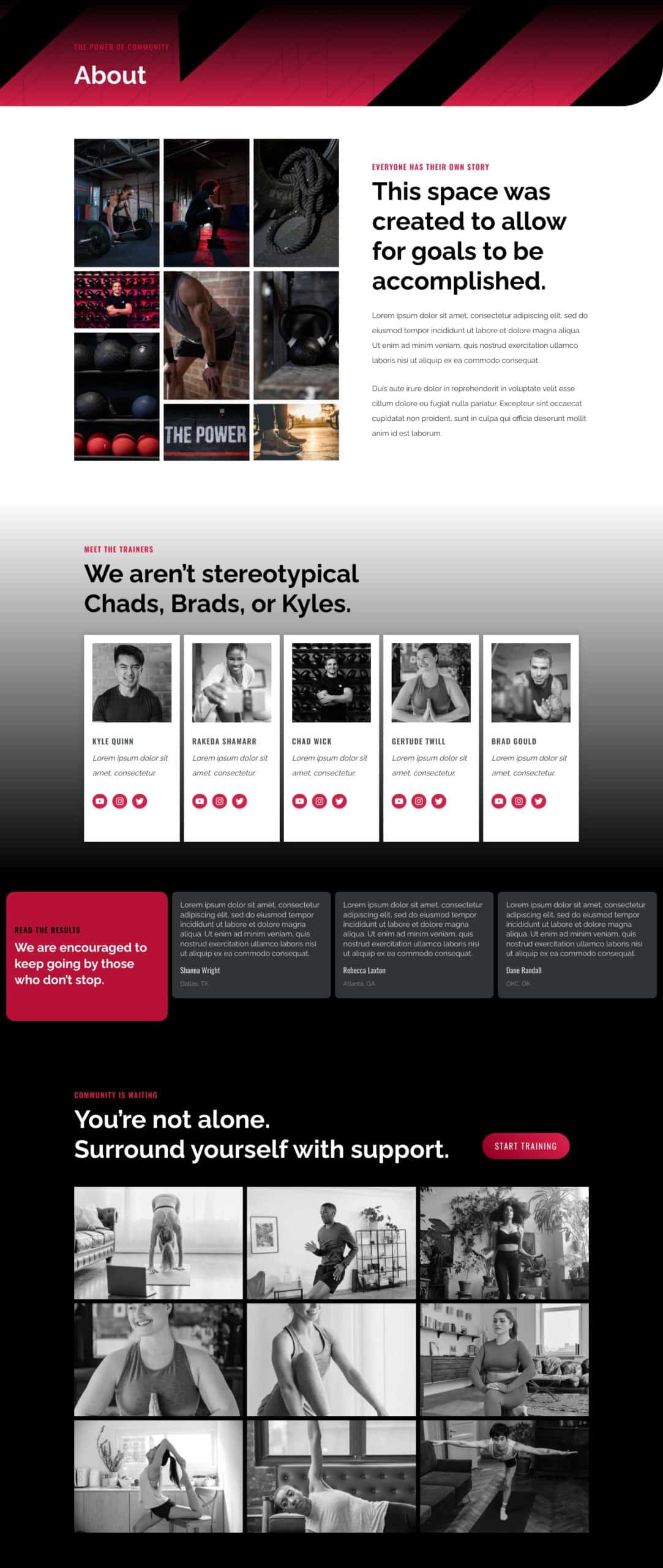 Rick and Isabella Lander - USAF Veterans